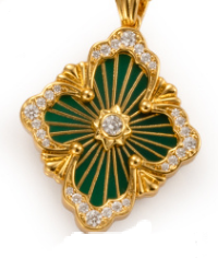 [?Vintora] B.C.L BIG SIZE  ENAMEL NECKLACE¡ꡧVarious colors¡ê?