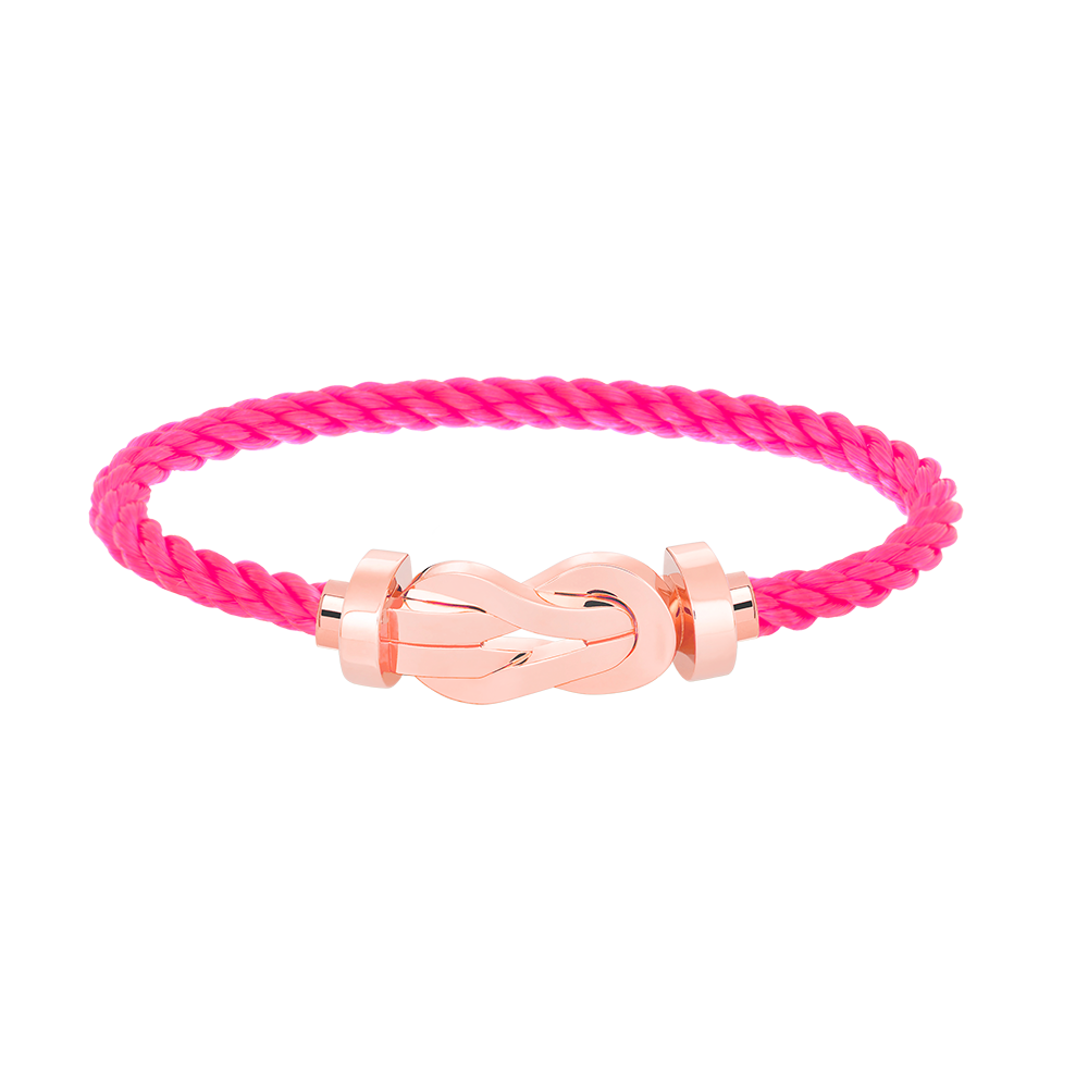 [Vintora]CHANCE LARGE 8 FIGURE BUCKLE NO DIAMOND BRACELET ROSE GOLD
