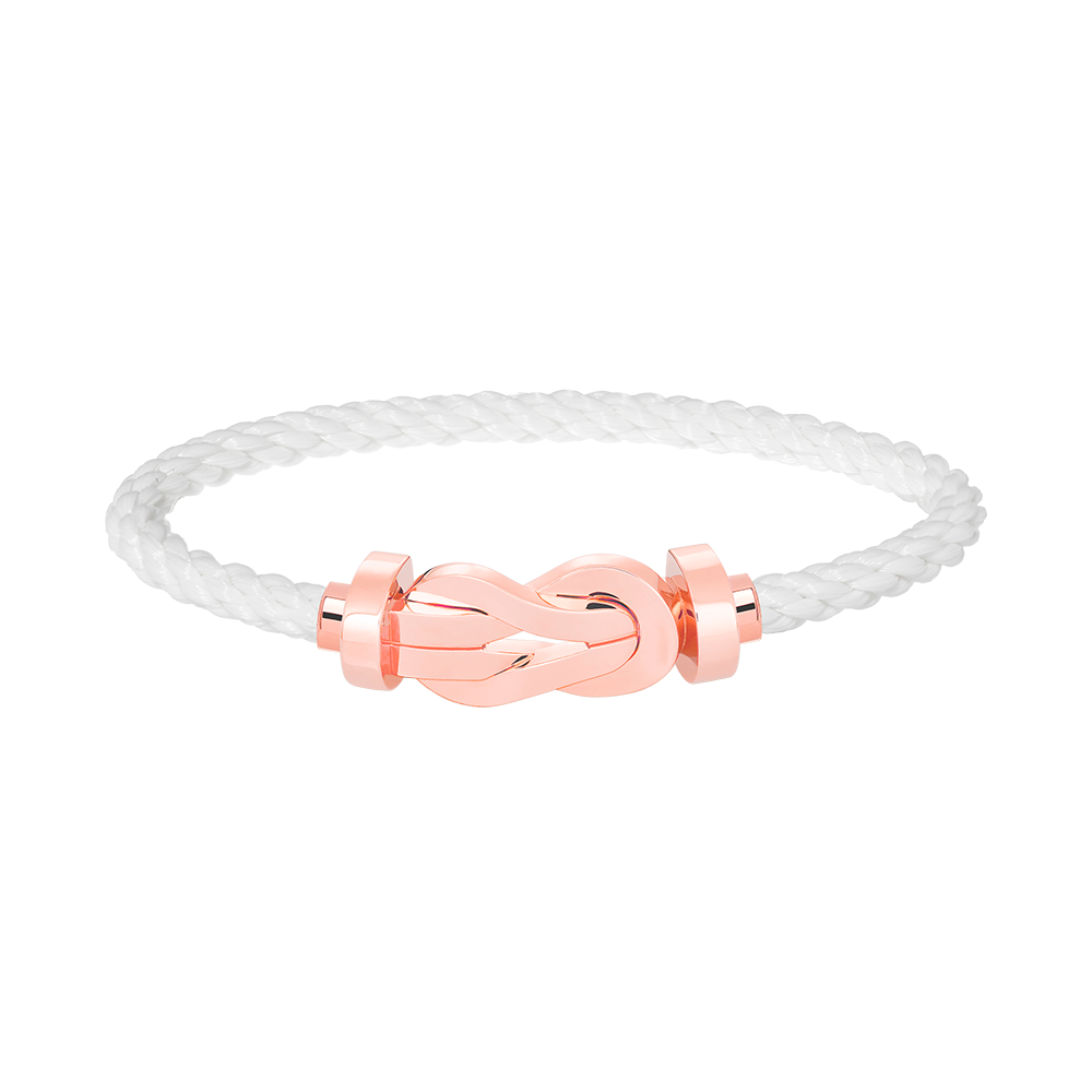 [Vintora]CHANCE LARGE 8 FIGURE BUCKLE NO DIAMOND BRACELET ROSE GOLD