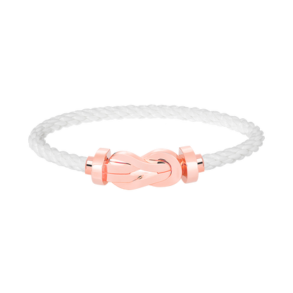 [Vintora]CHANCE LARGE 8 FIGURE BUCKLE NO DIAMOND BRACELET ROSE GOLD
