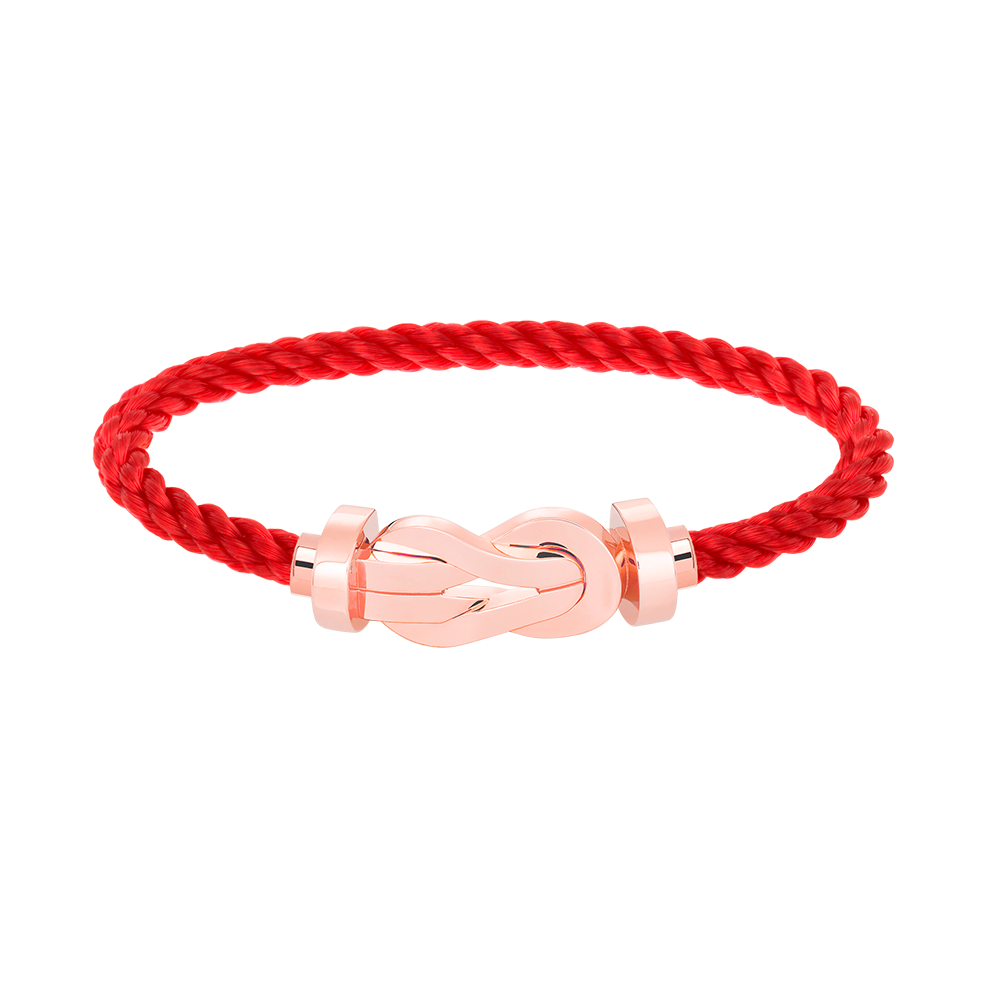[Vintora]CHANCE LARGE 8 FIGURE BUCKLE NO DIAMOND BRACELET ROSE GOLD