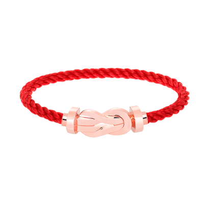 [Vintora]CHANCE LARGE 8 FIGURE BUCKLE NO DIAMOND BRACELET ROSE GOLD