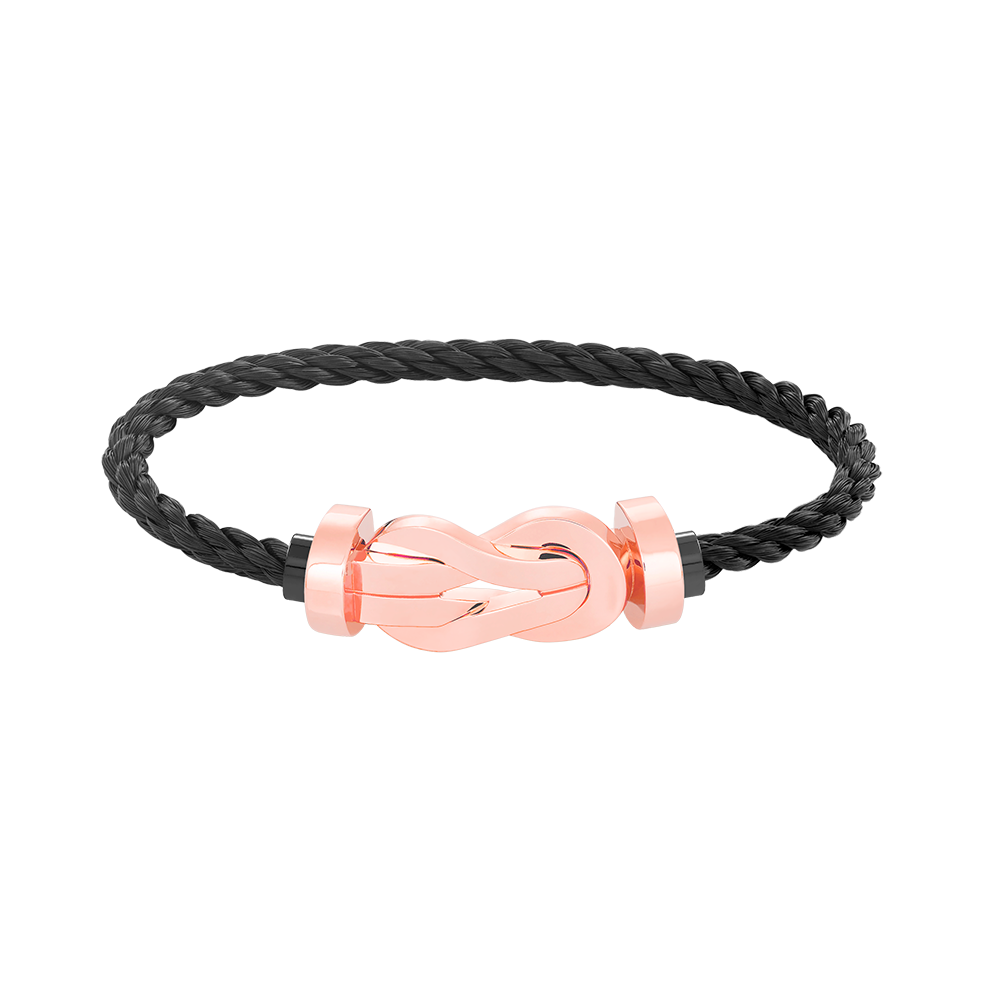 [Vintora]CHANCE LARGE 8 FIGURE BUCKLE NO DIAMOND BRACELET ROSE GOLD