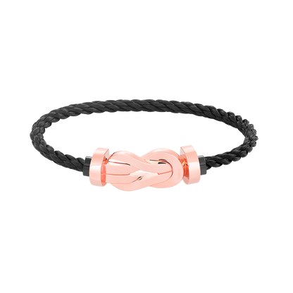[Vintora]CHANCE LARGE 8 FIGURE BUCKLE NO DIAMOND BRACELET ROSE GOLD