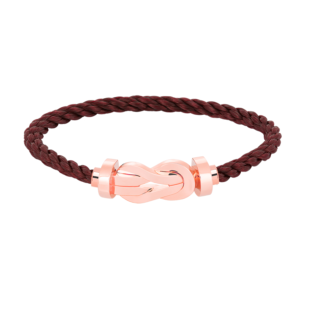 [Vintora]CHANCE LARGE 8 FIGURE BUCKLE NO DIAMOND BRACELET ROSE GOLD