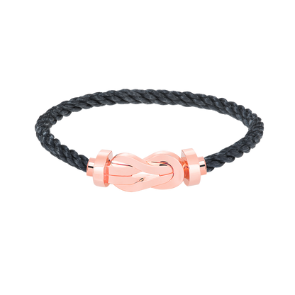 [Vintora]CHANCE LARGE 8 FIGURE BUCKLE NO DIAMOND BRACELET ROSE GOLD
