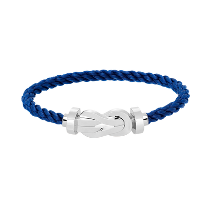 [Vintora]CHANCE LARGE 8 FIGURE BUCKLE NO DIAMOND BRACELET SILVER