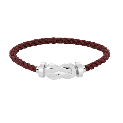 [Vintora]CHANCE LARGE 8 FIGURE BUCKLE NO DIAMOND BRACELET SILVER