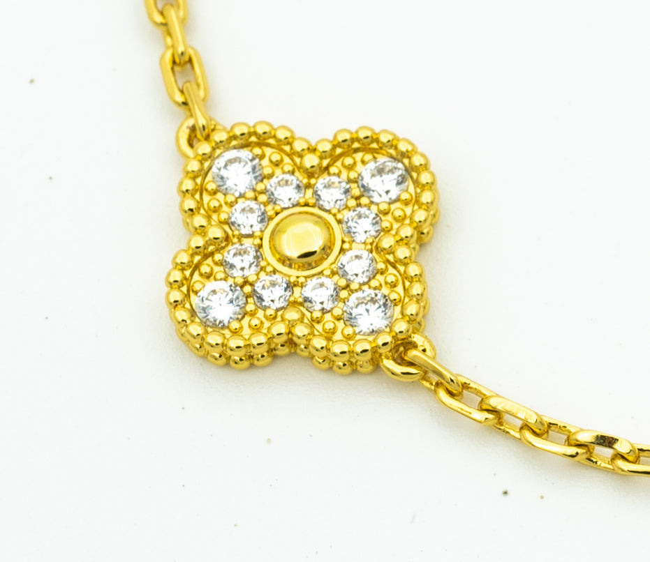 [?Vintora] CLOVER 5 MOTIF LASER BRACELET COLLECTION