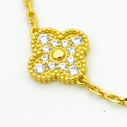 [?Vintora] CLOVER 5 MOTIF LASER BRACELET COLLECTION