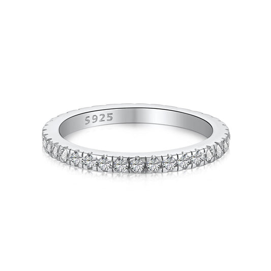 [Vintora Jewelry]Delicate Sparkling Round Cut Daily Ring