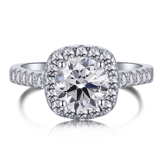[Vintora Jewelry]Dazzling Resplendent Round Cut Wedding Ring
