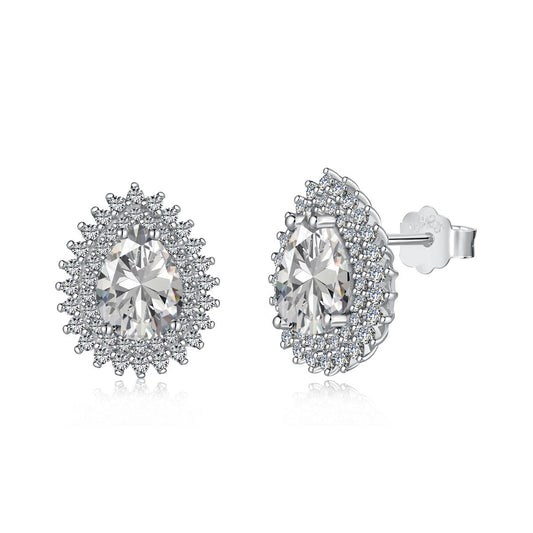 [Vintora Jewelry]Delicate Gorgeous Pear Cut Daily Earrings