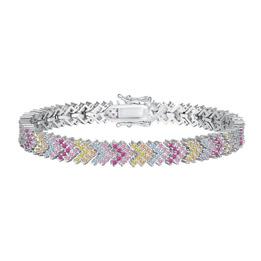[Vintora Jewelry]Ornate Sparkling Round Cut Party Bracelet
