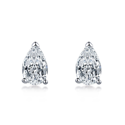 [Vintora Jewelry]Ornate Water Drop Shape Earrings