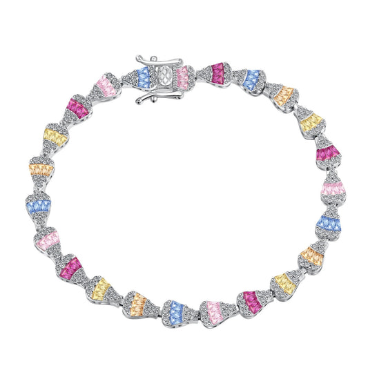[Vintora Jewelry]Radiant Water Drop Shape Daily Bracelet