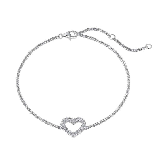 [Vintora Jewelry]Heart Shape Lover Bracelet
