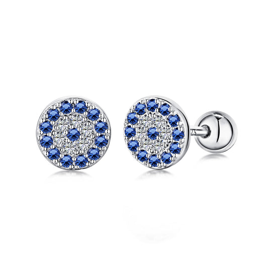[Vintora Jewelry]Devil's Eye Ear Bone Nail Earrings