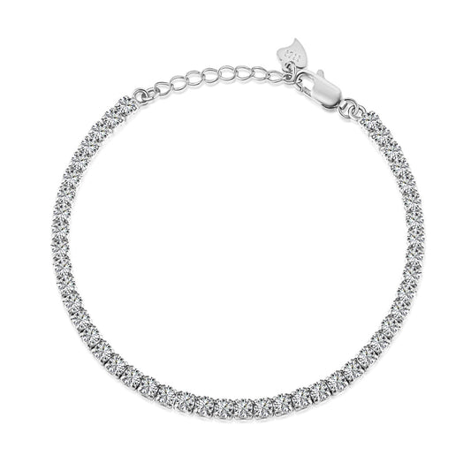 [Vintora Jewelry]Sparkling Round Cut Daily Bracelet