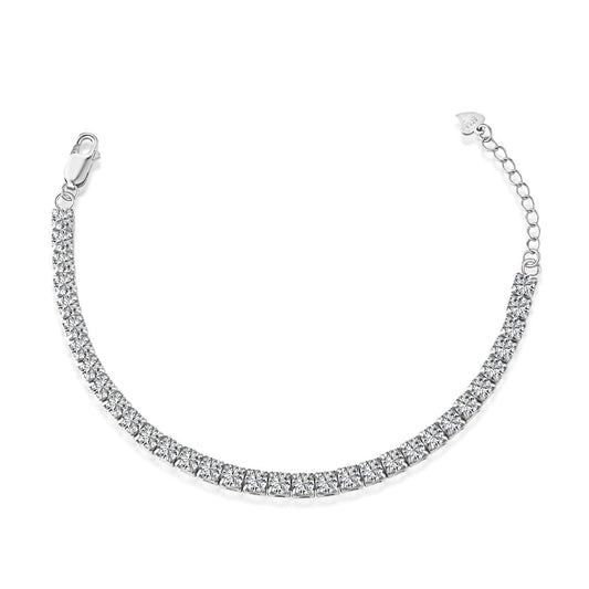 [Vintora Jewelry]Sparkling Radiant Princess Cut Tennis Bracelet