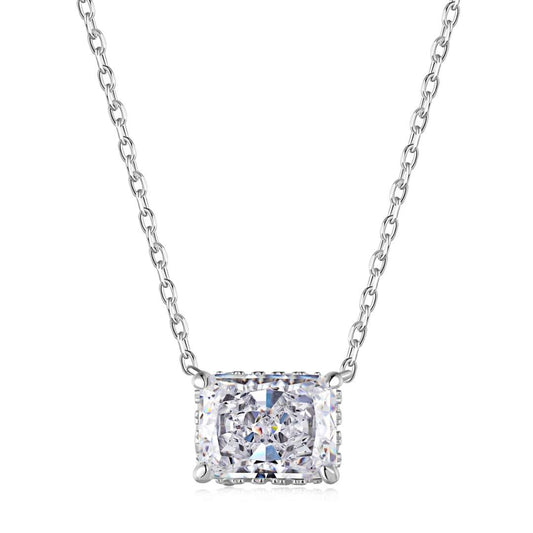 [Vintora Jewelry]Luxurious Square Shape Colorful Necalack