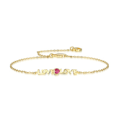 [Vintora Jewelry]Romantic Heart Shape Lover Bracelet