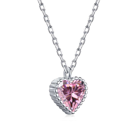 [Vintora Jewelry]Ornate Heart Shape Necklace