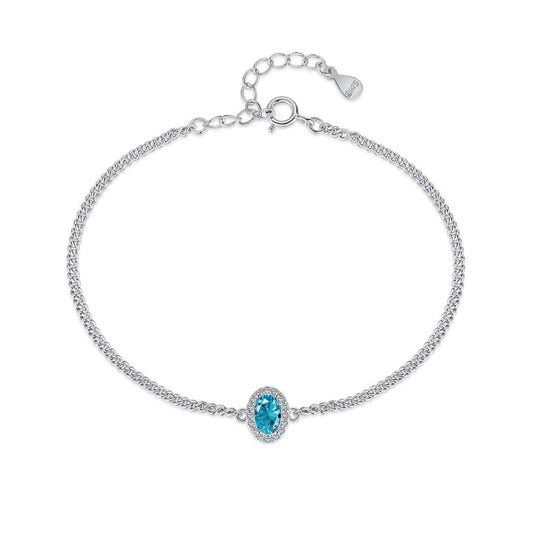 [Vintora Jewelry]Exquisite Oval Shape Bracelet