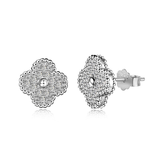 [Vintora Jewelry]Four Leaf Clover Fashion Earrings
