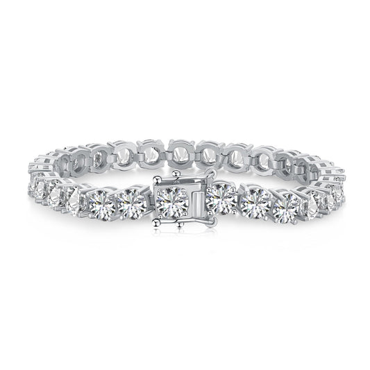 [Vintora Jewelry]0.75 Carat Dazzling Round Cut Wedding Bracelet
