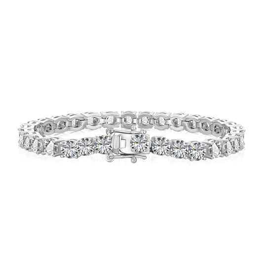[Vintora Jewelry]Ornate Sparkling Round Cut Wedding Bracelet