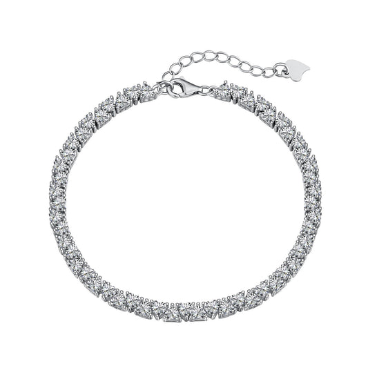 [Vintora Jewelry]Dazzling Romantic Heart Shape Lover Bracelet