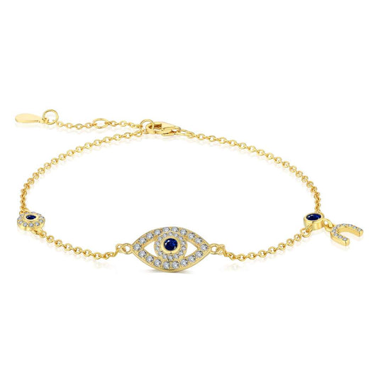 [Vintora Jewelry]Dainty Eye Shape Necklace