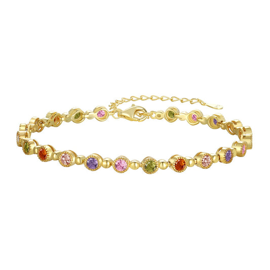 [Vintora Jewelry]Sparkling Exquisite Round Cut Party Bracelet