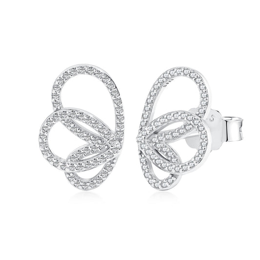 [Vintora Jewelry]Exquisite Butterfly Shape Earrings