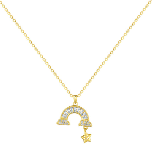 [Vintora Jewelry]Unique Rainbow Star Necklace