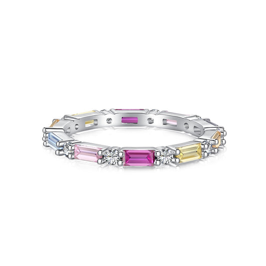 [Vintora Jewelry]Lively In Shades Elegant Radiant Cut Daily Ring