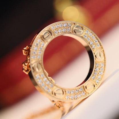 [Vintora]LOVE NECKLACE ADJUSTABLE ROSE GOLD