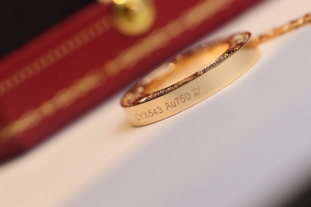 [Vintora]LOVE NECKLACE ADJUSTABLE ROSE GOLD
