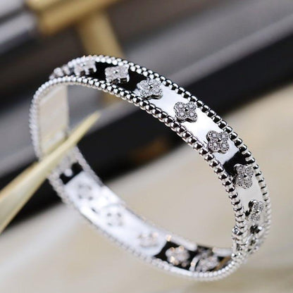 [Vintora]BRACELET CLOVER DIAMANTS 8MM