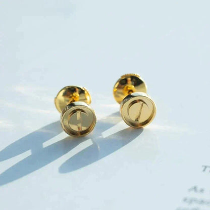[Vintora]LOVE EARRINGS GOLD 10MM