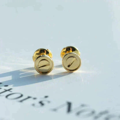 [Vintora]LOVE EARRINGS GOLD 10MM