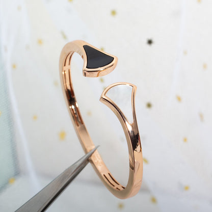 [Vintora]DREAM BRACELET OPEN PINK GOLD MOP
