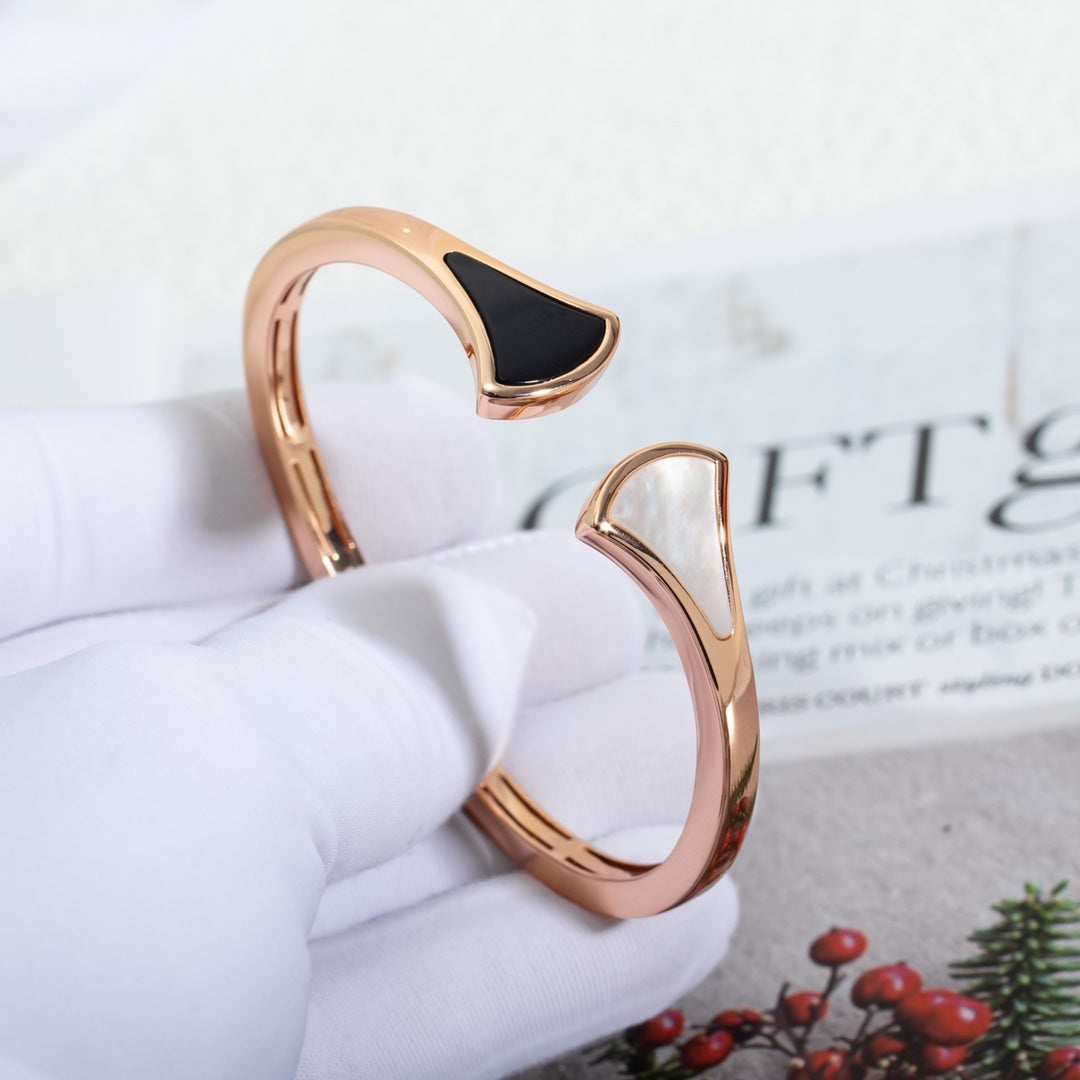 [Vintora]DREAM BRACELET OPEN PINK GOLD MOP