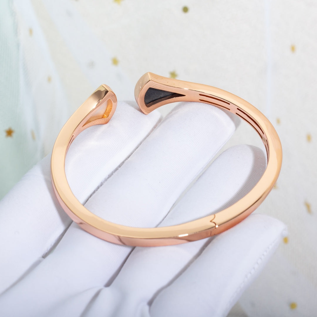 [Vintora]DREAM BRACELET OPEN PINK GOLD MOP