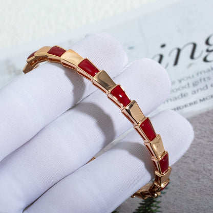 [Vintora]SERPENTI BRACELET PINK GOLD RUBELLITE