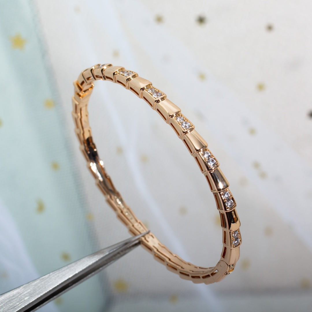 [Vintora]SERPENTI BRACELET PINK GOLD DIAMOND