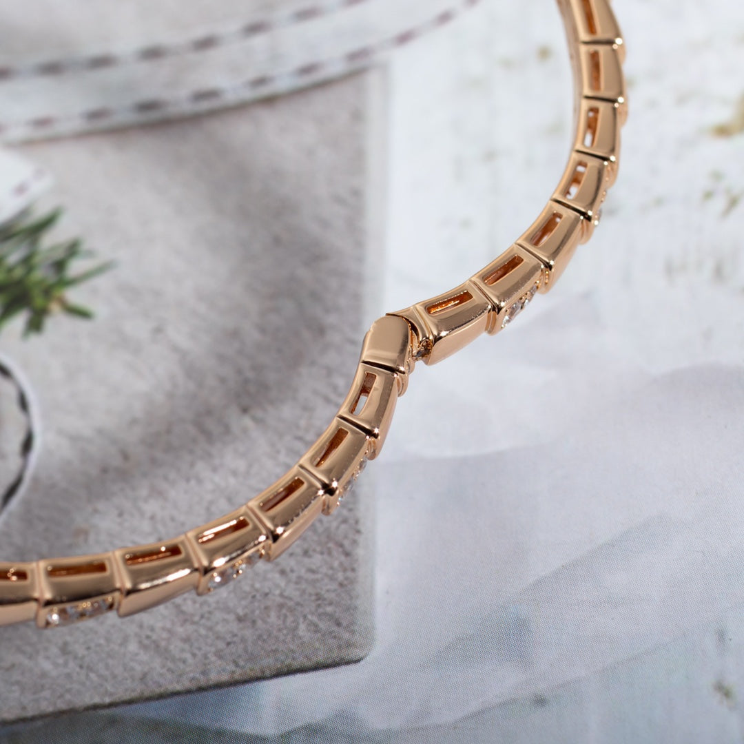 [Vintora]SERPENTI BRACELET PINK GOLD DIAMOND