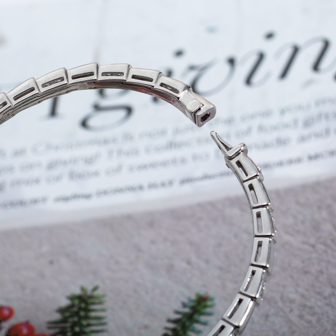 [Vintora]SERPENTI BRACELET SILVER DIAMOND