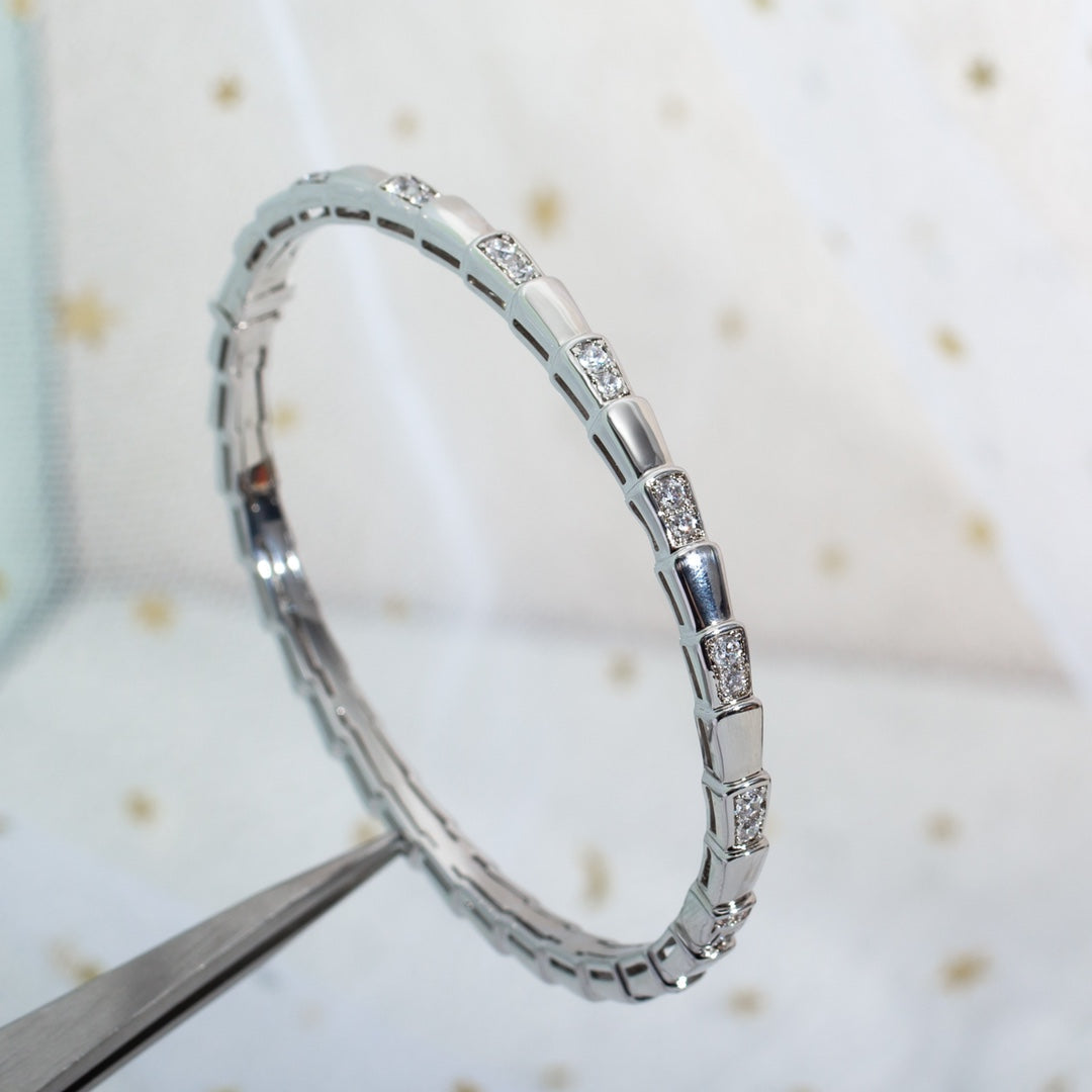 [Vintora]SERPENTI BRACELET SILVER DIAMOND